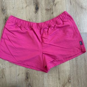 Patagonia pink shorts Large